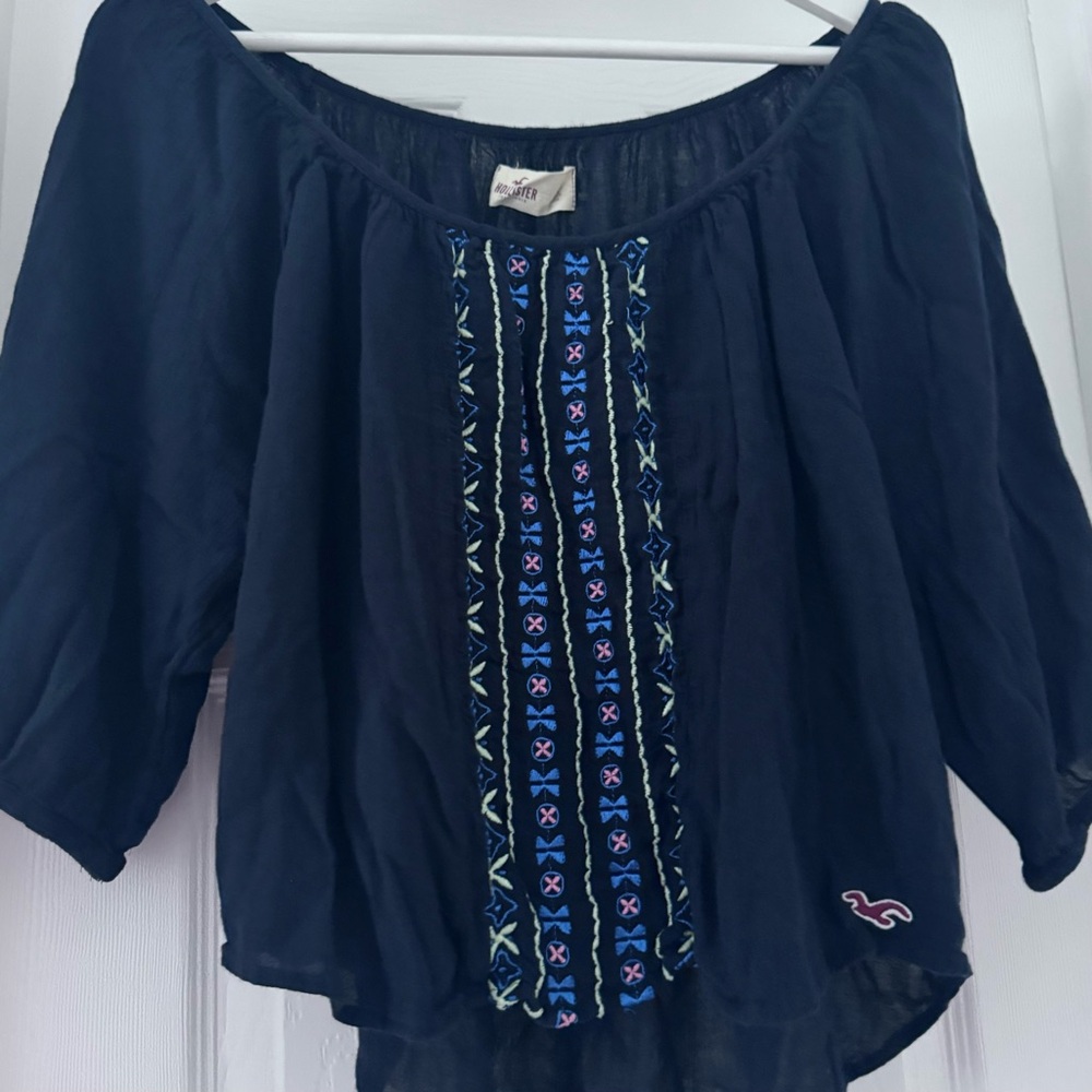 Hollister Blue Top